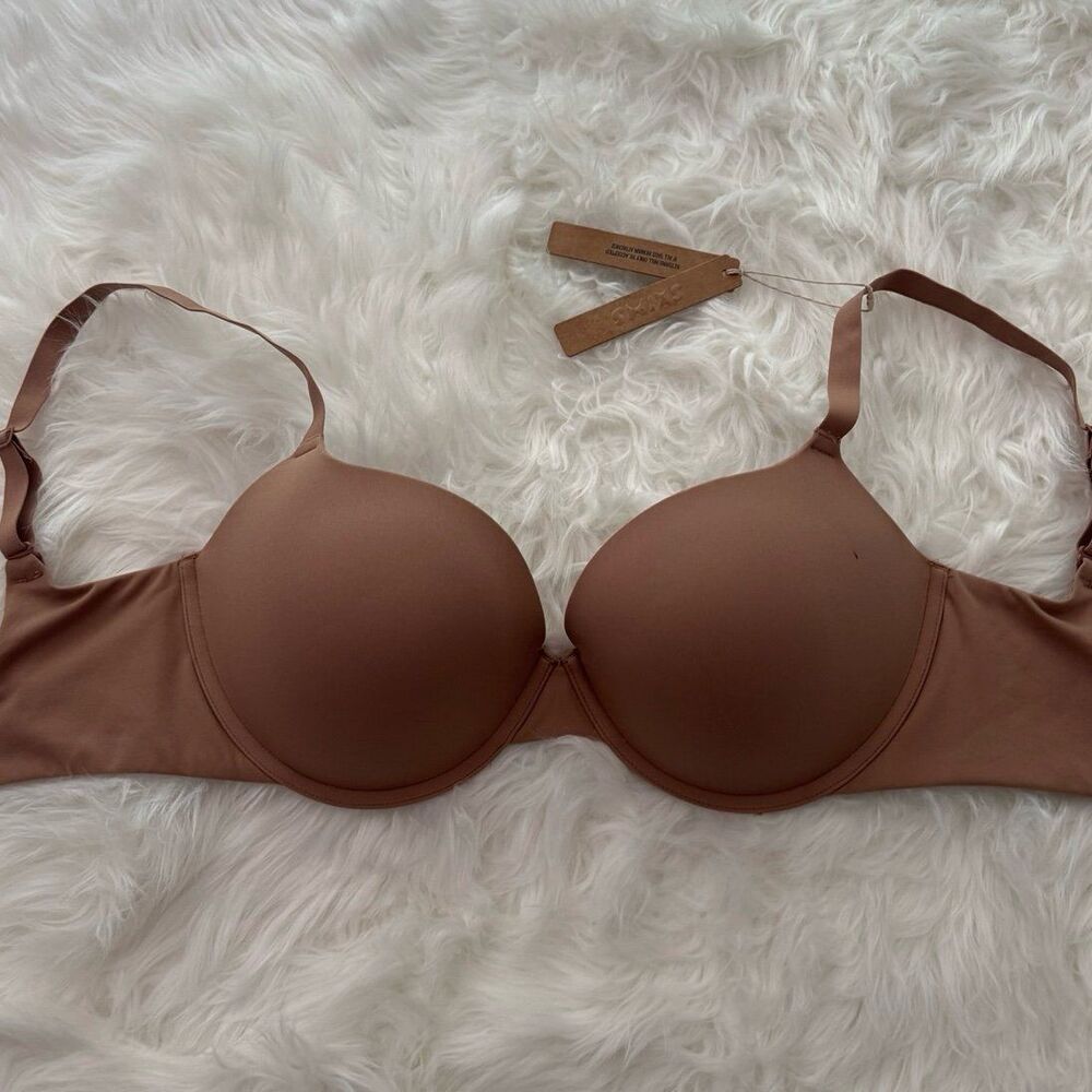 Skims Fits Everybody Pushup Bra Sienna Size 32DDD